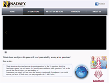 Tablet Screenshot of nadafy.com